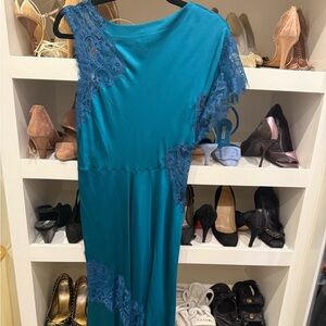 A.L.C. Alessia - Vibrant Teal Dress NWT